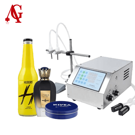 دستگاه پرکن انواع مایعات رقیق دو نازل تا حجم 4000 میلی‌لیتر