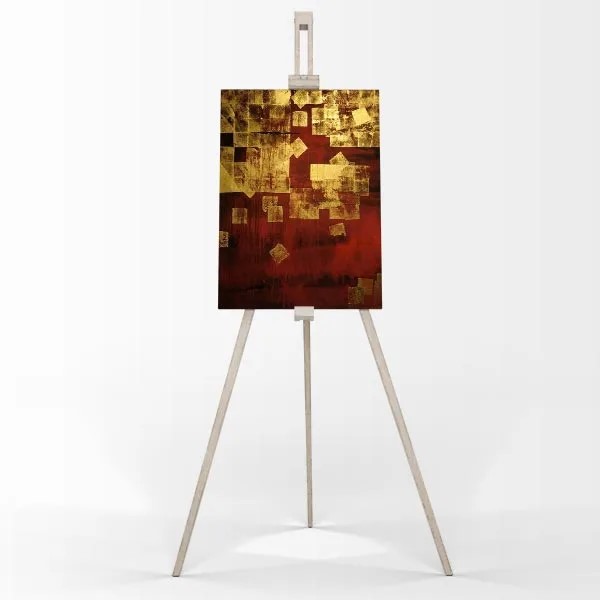 تابلوی مدرن انتزاعی متالیک رویاها کد 25- کاماپرس