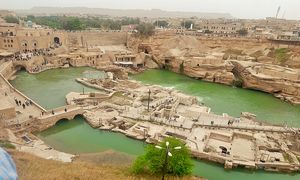 سازه های آبی شوشتر جاذبه ای تاریخی برای گردشگران نوروزی