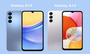 مقایسه گوشی A15 و A14