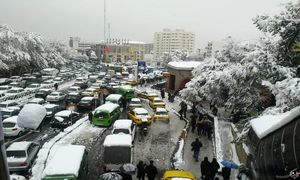 تهران قفل شد/ وضعیت فعلی ترافیک شهر تهران