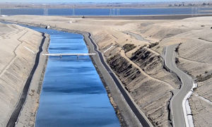 کانال عظیم آبی طالبان برای سیراب کردن بیابان های خشک (ویدیو)