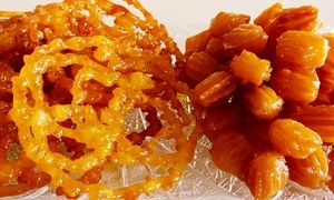 طرز تهیه زولبیا بامیه خانگی (ویدیو)