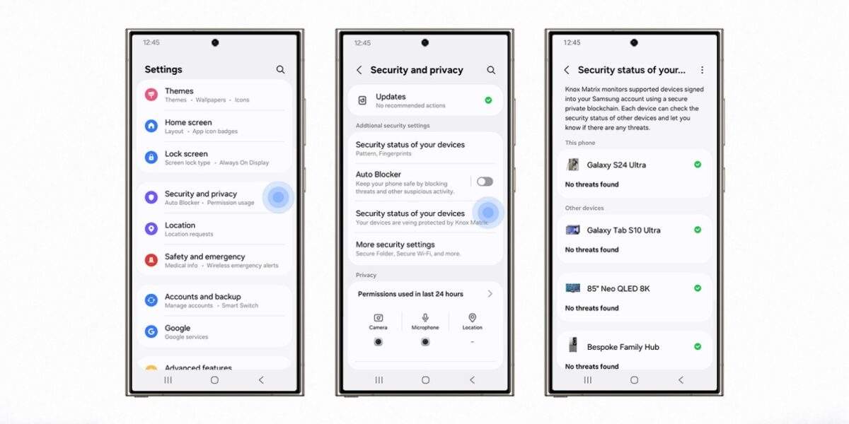 افزایش امنیت و شفافیت اطلاعاتی با رابط کاربری One UI 7