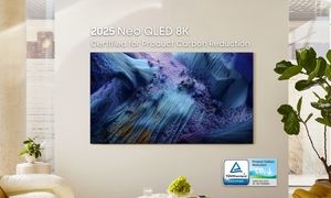 دریافت گواهی کاهش کربن تلویزیون های Neo QLED سامسونگ برای پنجمین سال متوالی