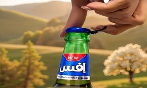 لانچ ماء الشعیرهای شیشه‌ ای برند افس
